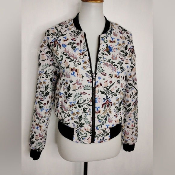 BROCADE BOMBER JACKET - Picture 6 of 10